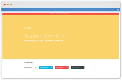 Drunken Parrot UI Kit