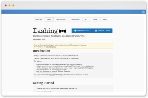 Dashing framework