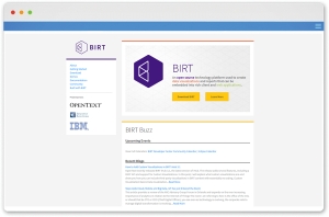 La piattaforma BIRT